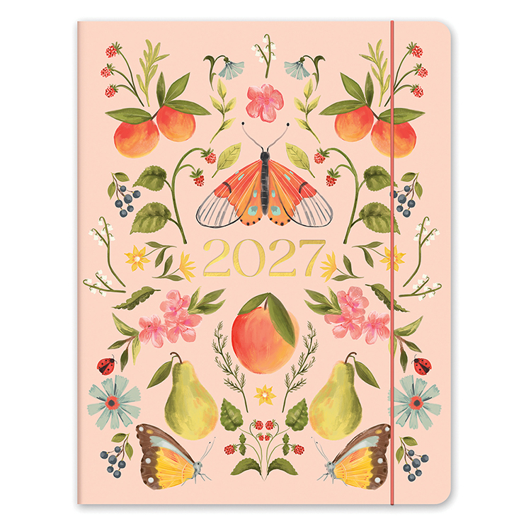 Picture of 2027 Fruit & Flora Just Right Monthly Planner
