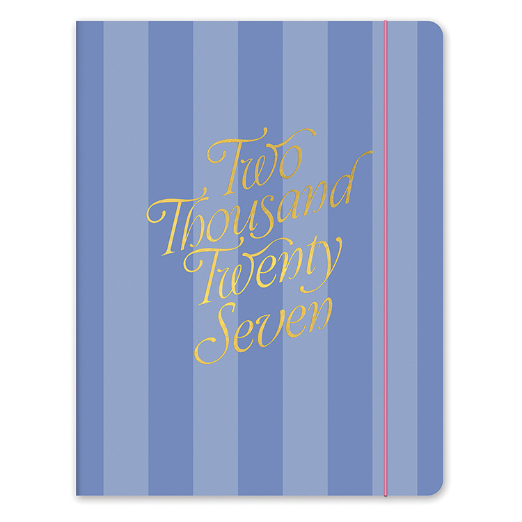 Picture of 2027 Cabana Stripes Just Right Monthly Planner