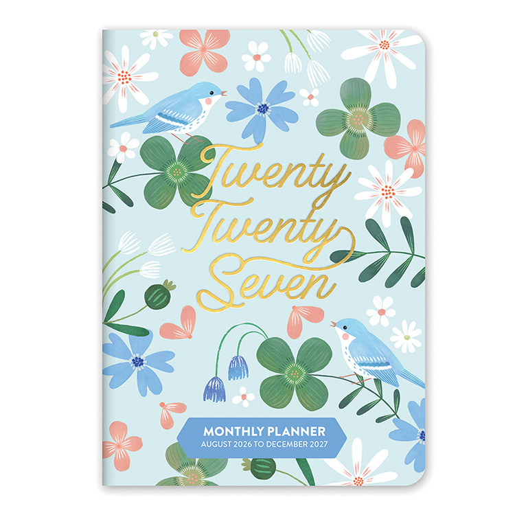Picture of 2027 Birds & Blooms Monthly Pocket Planner