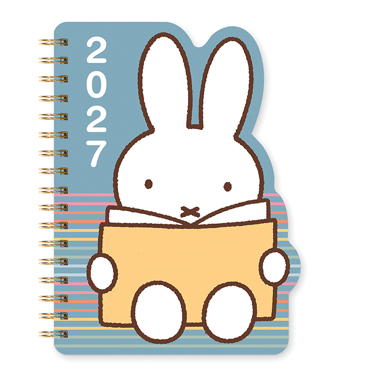 Picture of 2027 Miffy A Year in Color Die-Cut Weekly Planner