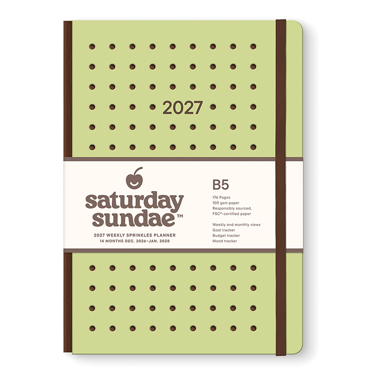 Picture of 2027 Matcha Sprinkles Planner