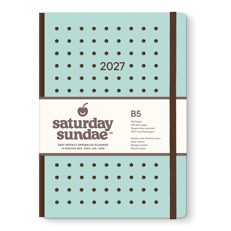 Picture of 2027 Mint Chip Sprinkles Planner