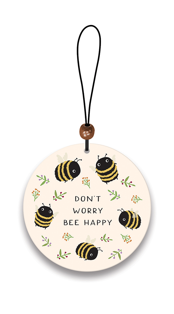 Picture of Don't Worry Bee Happy Car Air Freshener