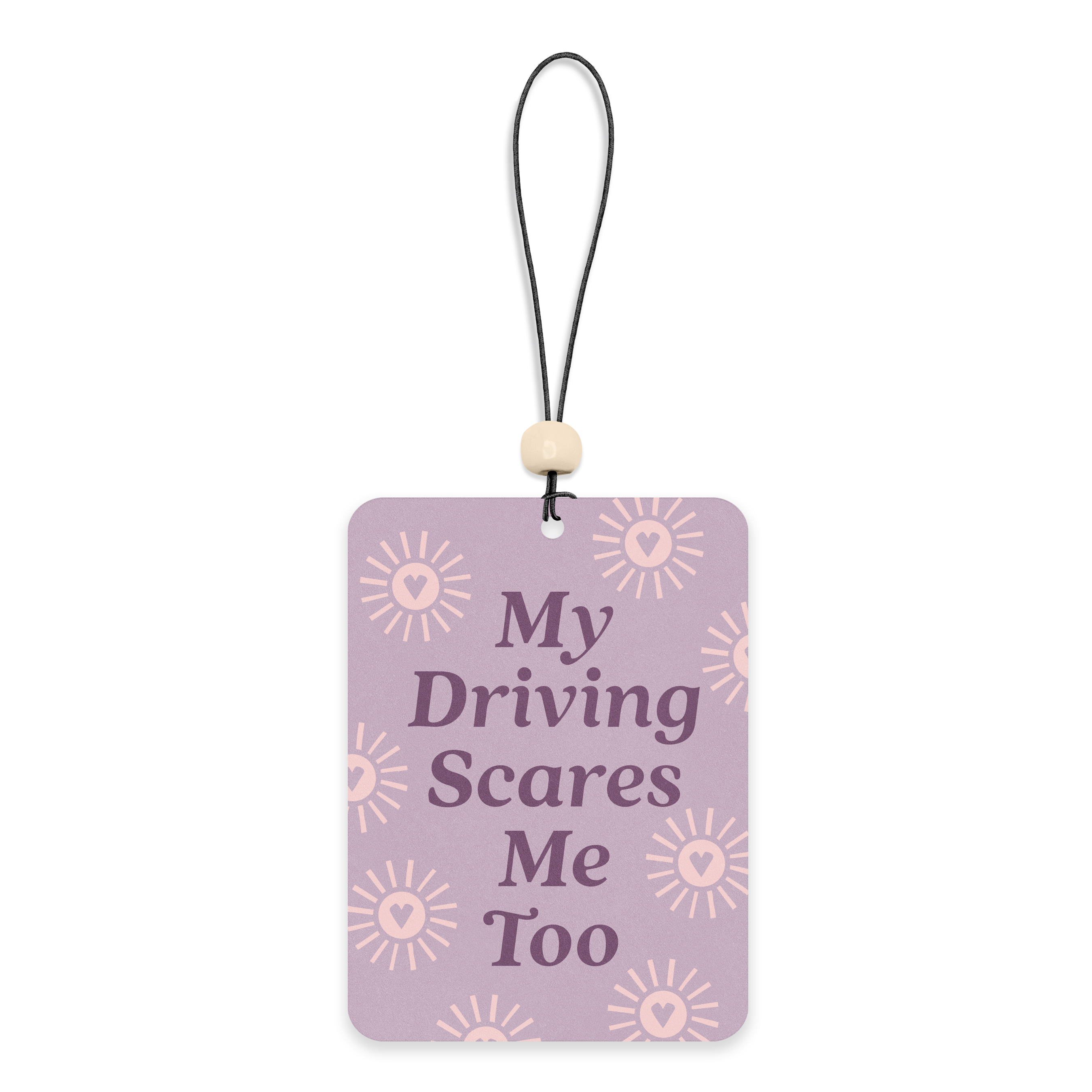 Picture of My Driving Scares Me Too Car Air Freshener
