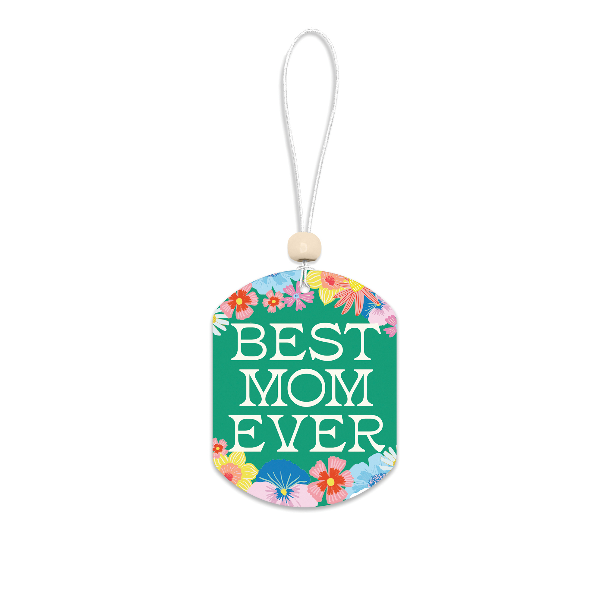 Picture of Best Mom Ever Flowers Car Air Freshener