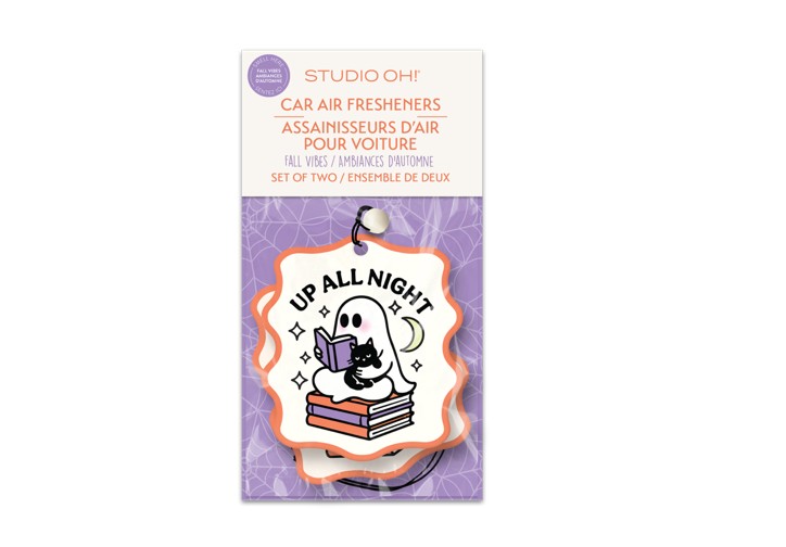 Picture of Bookish Halloween Car Air Fresheners
