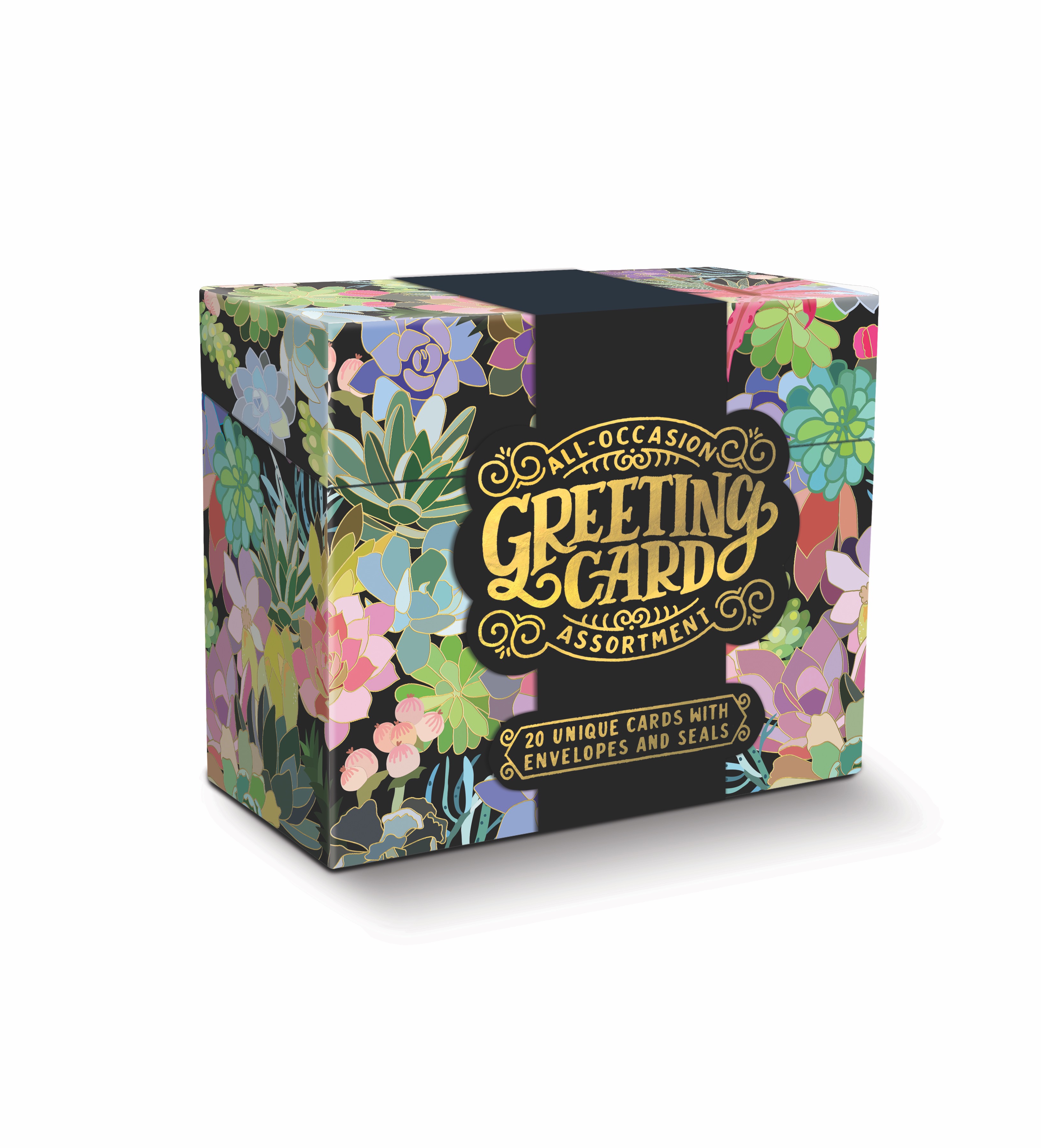 Picture of Succulent Paradise All-Occasion Greeting Card Asso