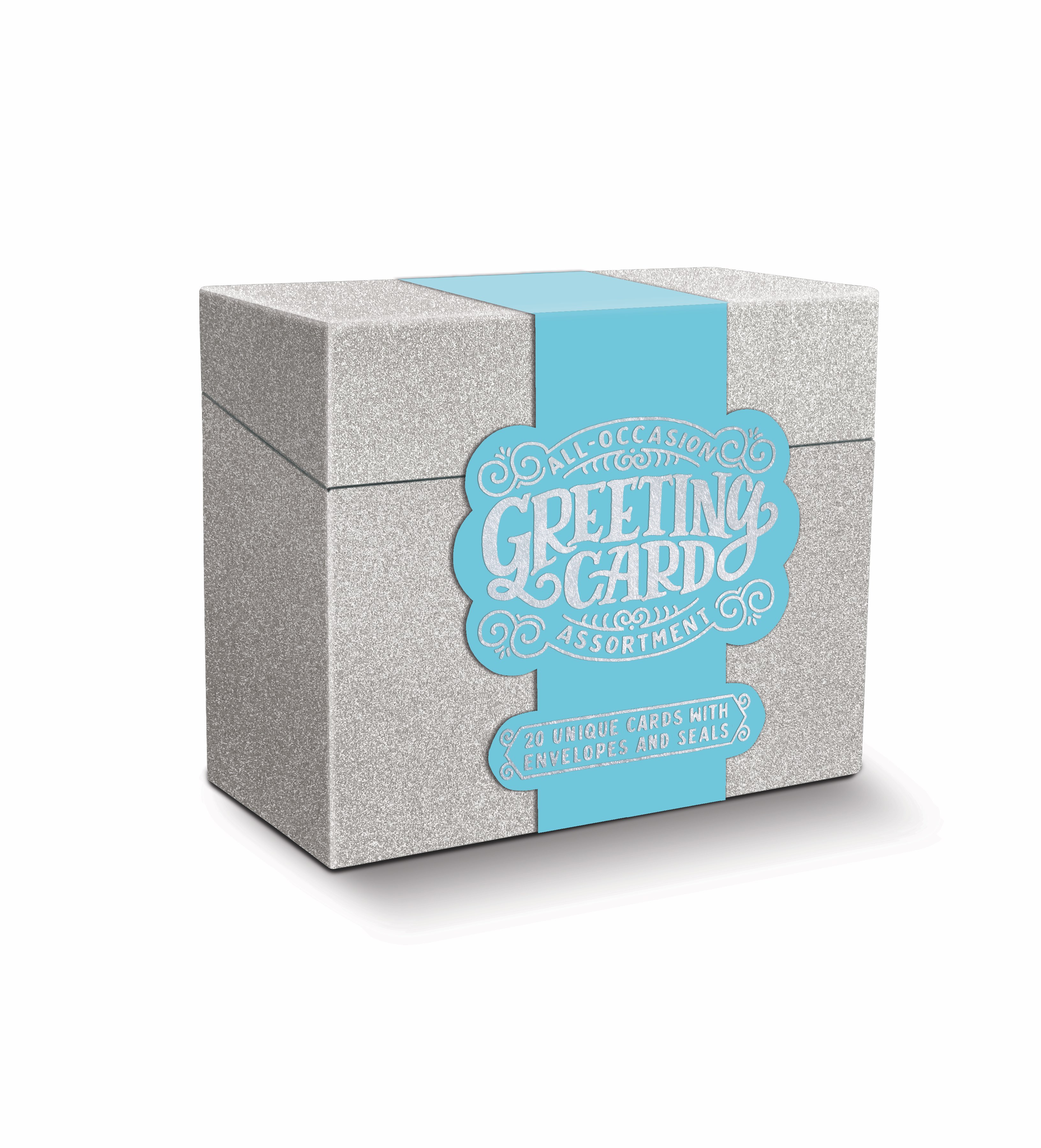Picture of Silver Glitter All-Occasion Greeting Card Assortme
