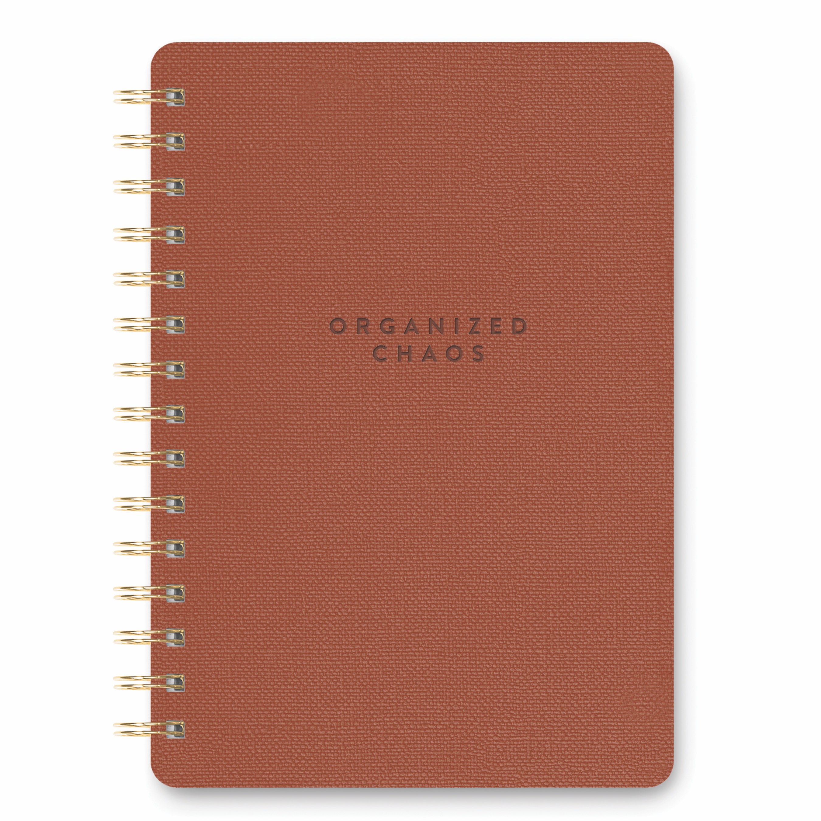 Picture of Organized Chaos (Cinnamon Brown) Agatha Notebook