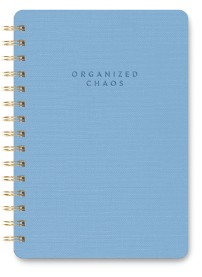 Picture of Organized Chaos (Sky Blue) Agatha Notebook