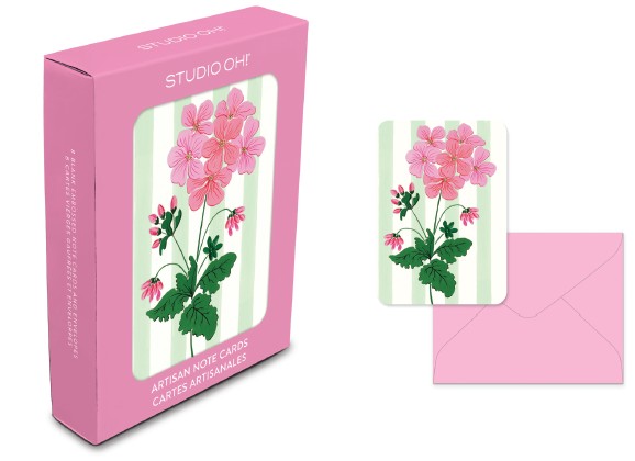 Picture of Cabana Blooms Artisan Note Card Set