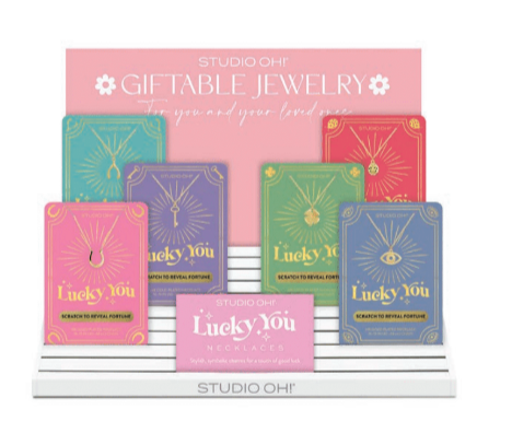 Picture of Lucky You Necklace Pre-Pack Assortment with Displa
