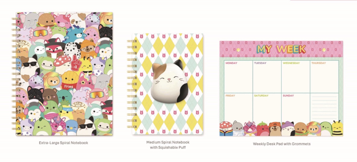 Picture of Squishmallows Back-to-Campus Stationery Collection