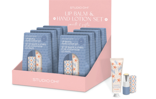 Picture of Sea Life Lip Balm & Hand Lotion Set Pre-Pack with