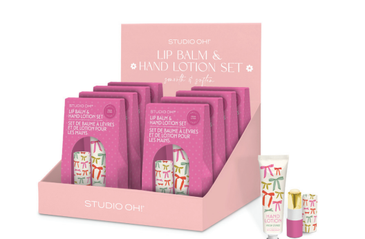 Picture of Put a Bow on It Lip Balm & Hand Lotion Set Pre-Pac