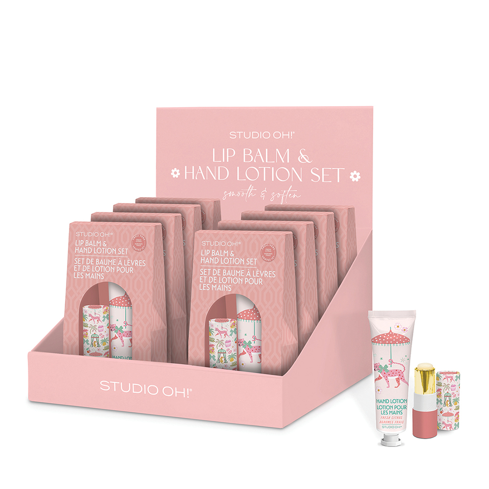Picture of Leopard on Parade Lip Balm & Hand Lotion Set Pre-P