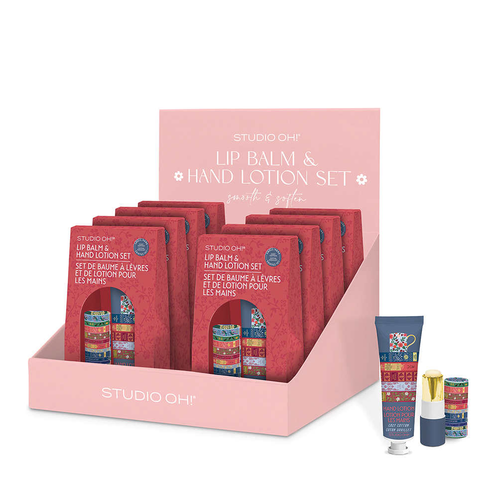 Picture of Fully Booked Lip Balm & Hand Lotion Set Pre-Pack w