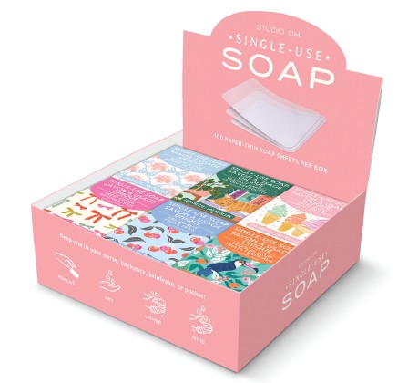 Picture of Single-Use Soap Sheets Pre-Pack Assortment w/Displ