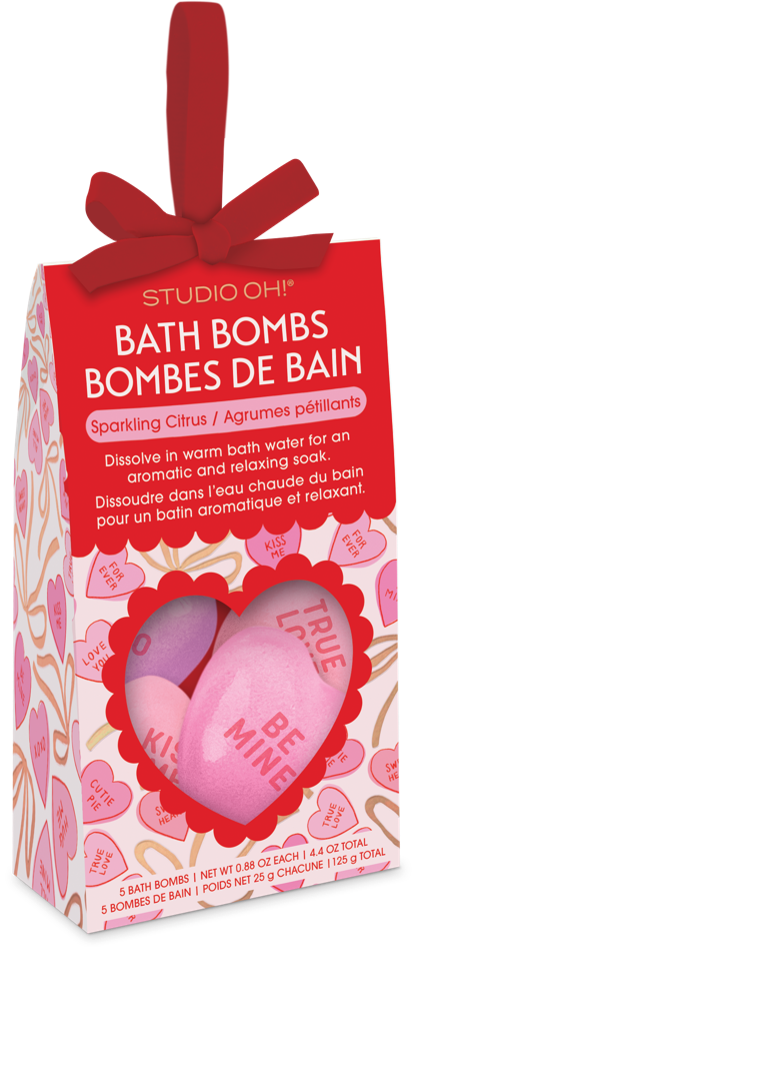 Picture of Sweet Candy Hearts Bath Bombs