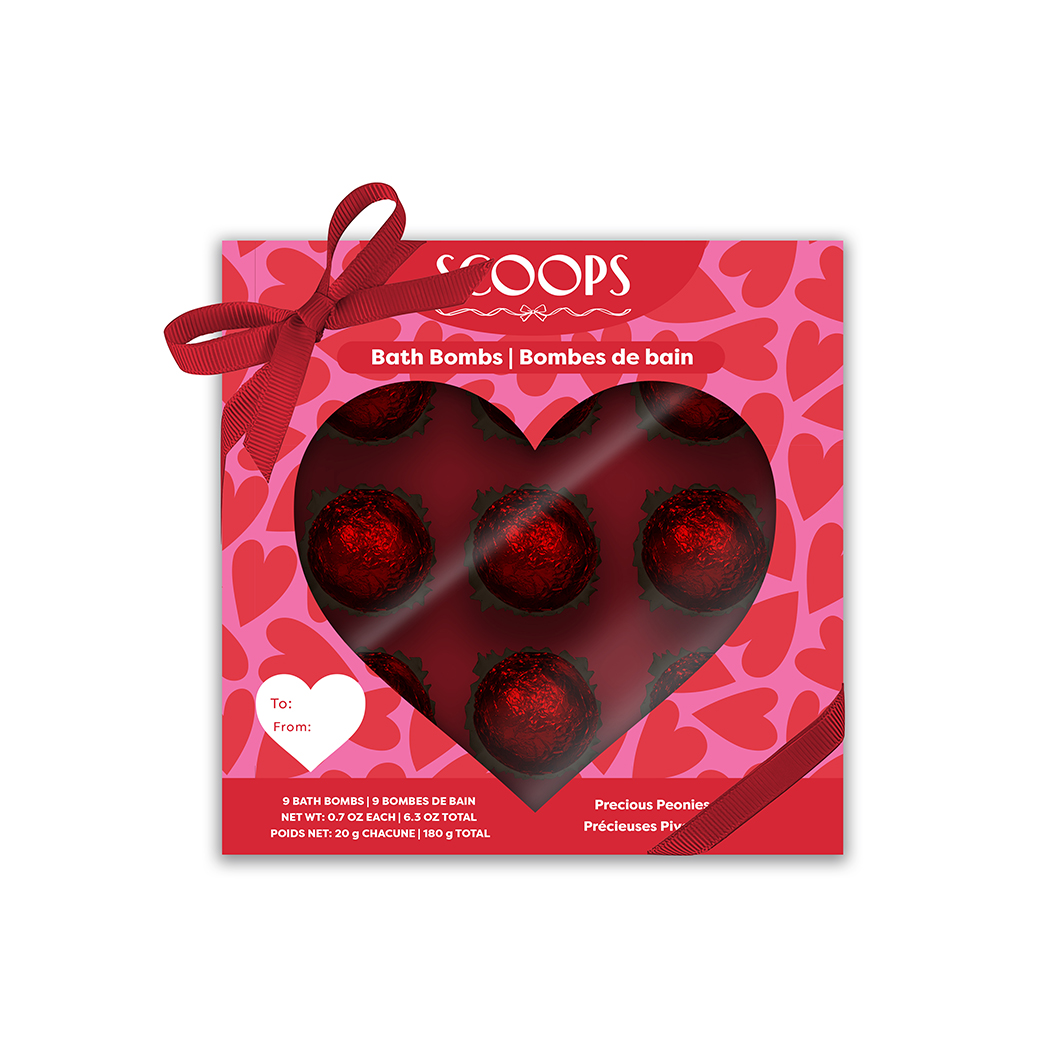 Picture of Paper Hearts Mini Bath Bombs