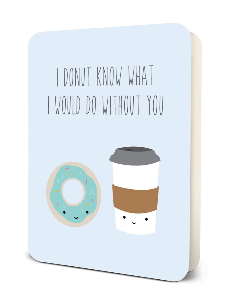Picture of Donut Know Deluxe Greeting Card
