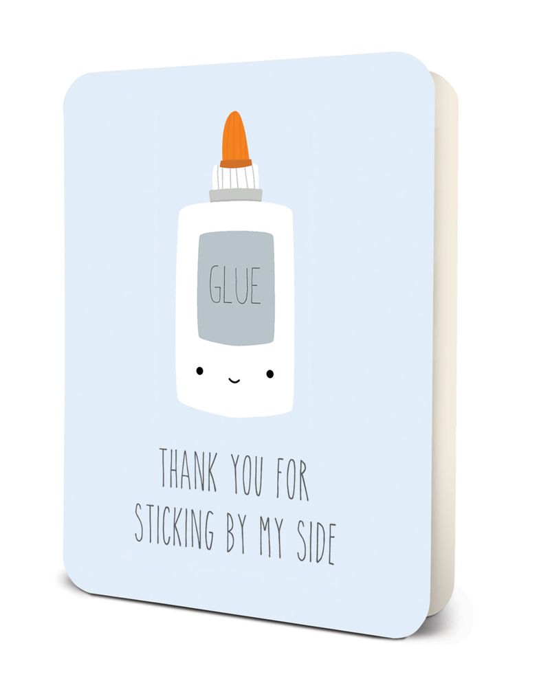 Picture of Stick by My Side Deluxe Greeting Card