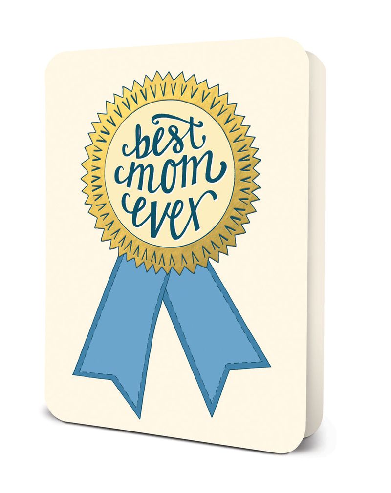 Picture of Best Mom Ever Deluxe Greeting Card