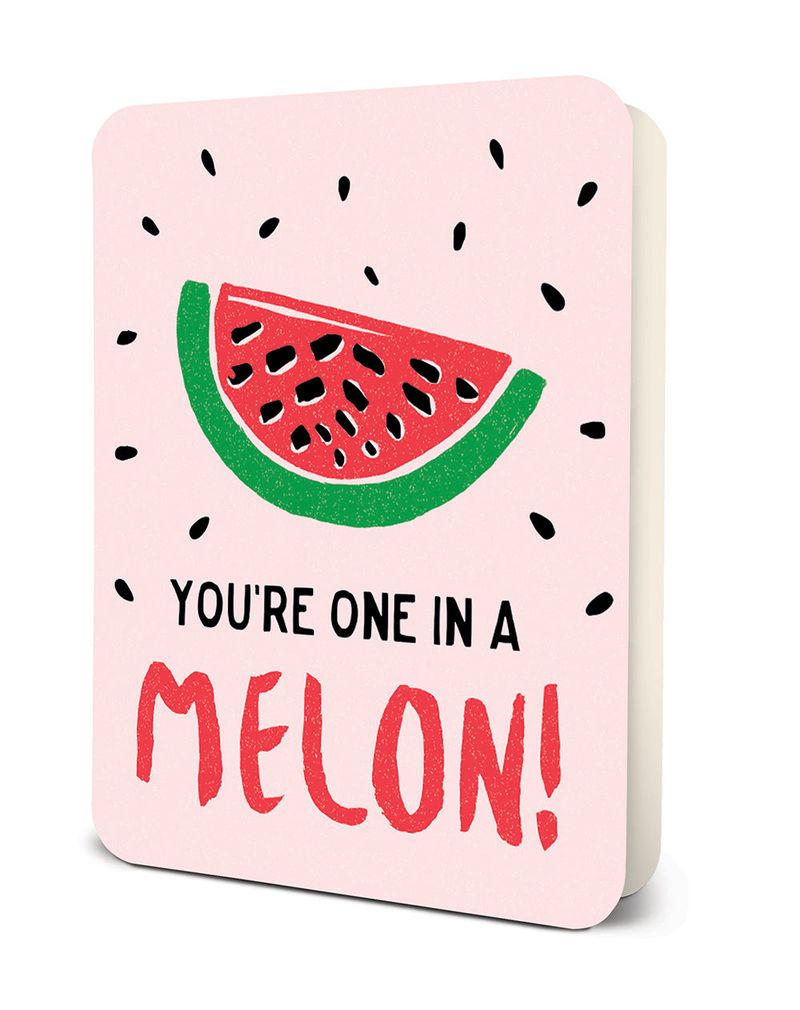 Picture of One in a Melon BD Deluxe Greeting Card