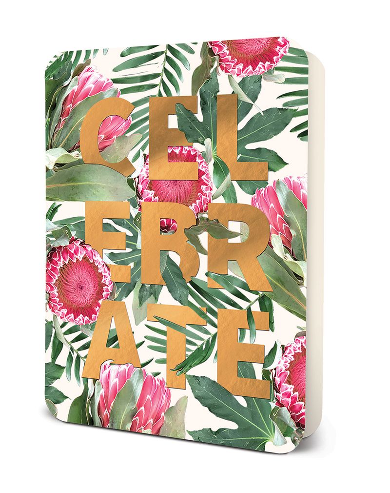 Picture of CELEBRATE Floral Deluxe Greeting Card