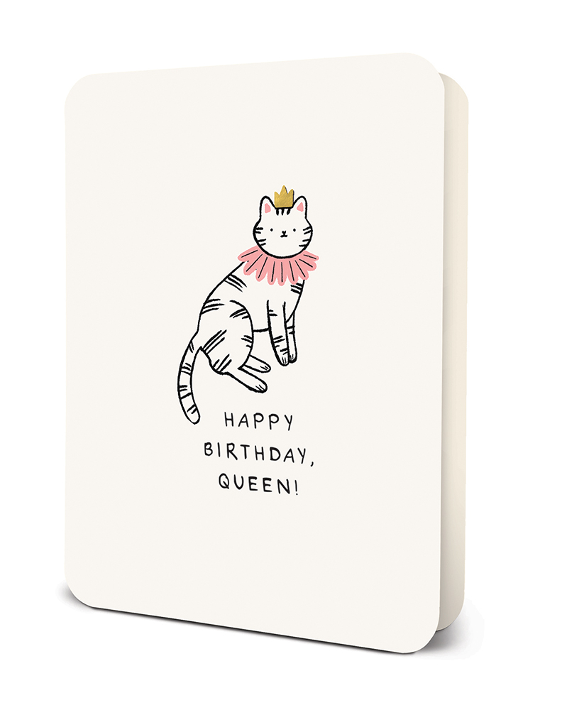 Picture of Happy Birthday, Queen! Deluxe Greeting Card