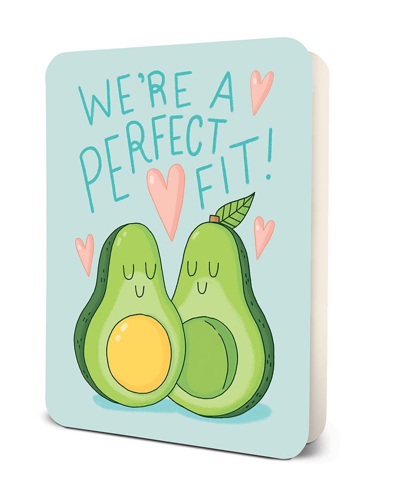 Picture of We're a Perfect Fit Deluxe Greeting Card