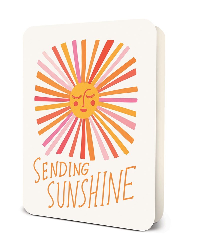 Picture of Sending Sunshine Deluxe Greeting Card