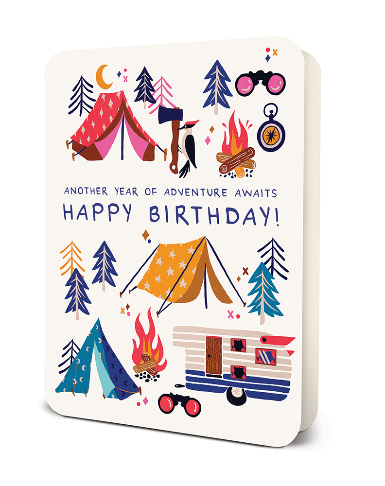 Picture of Adventure Awaits Deluxe Greeting Card