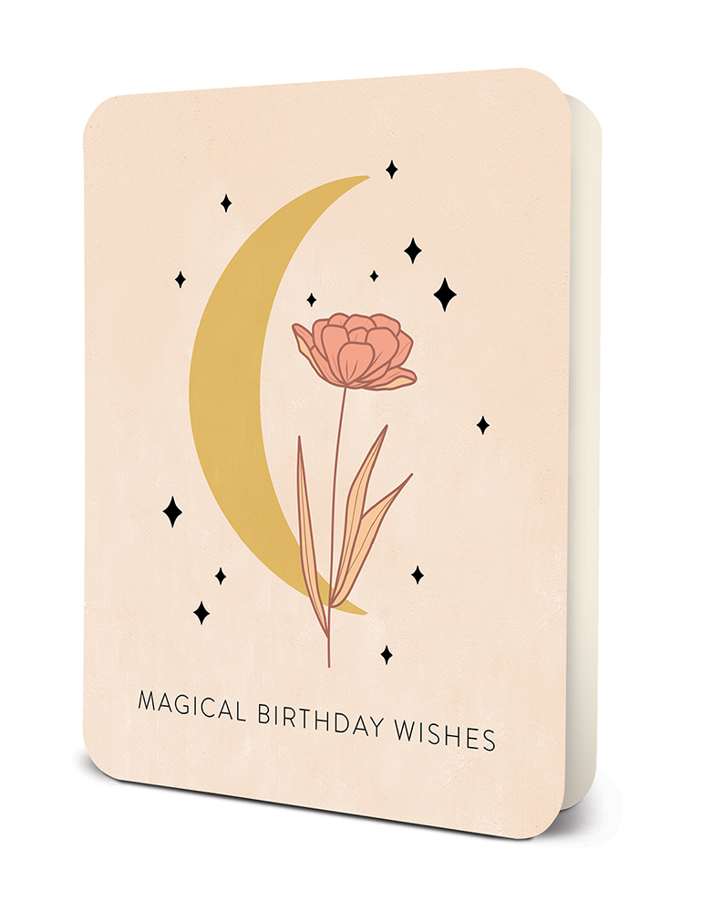 Picture of Magical Birthday Wishes Deluxe Greeting Card