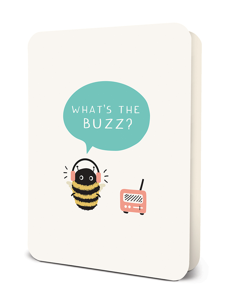 Picture of What's the Buzz? Deluxe Greeting Card