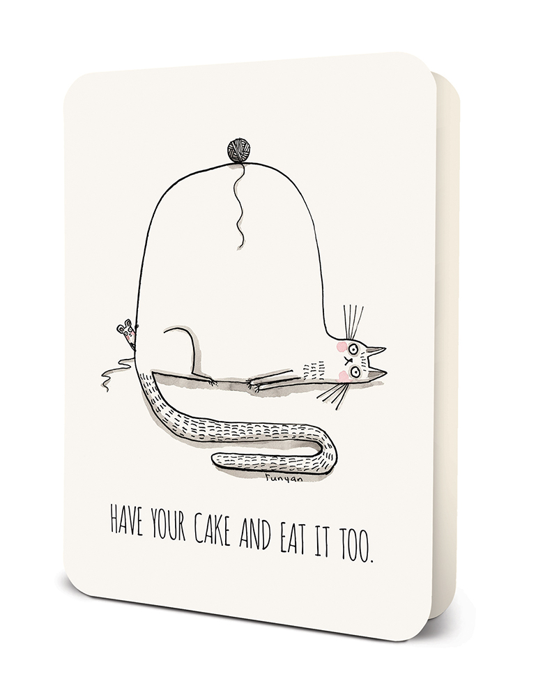 Picture of Have Your Cake Deluxe Greeting Card