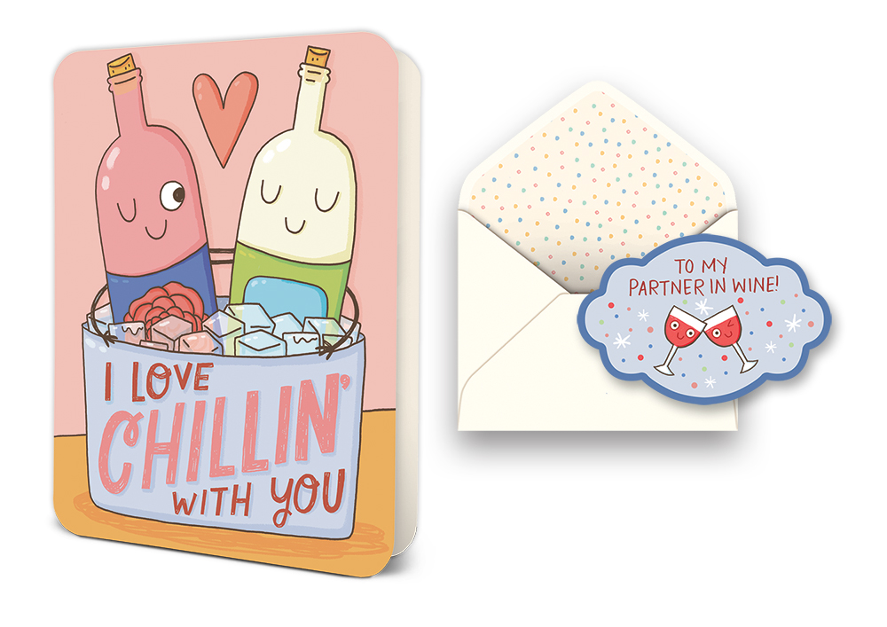 Picture of I Love Chillin' with You Deluxe Greeting Card