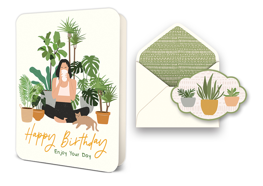 Picture of HB Enjoy Your Day Deluxe Greeting Card