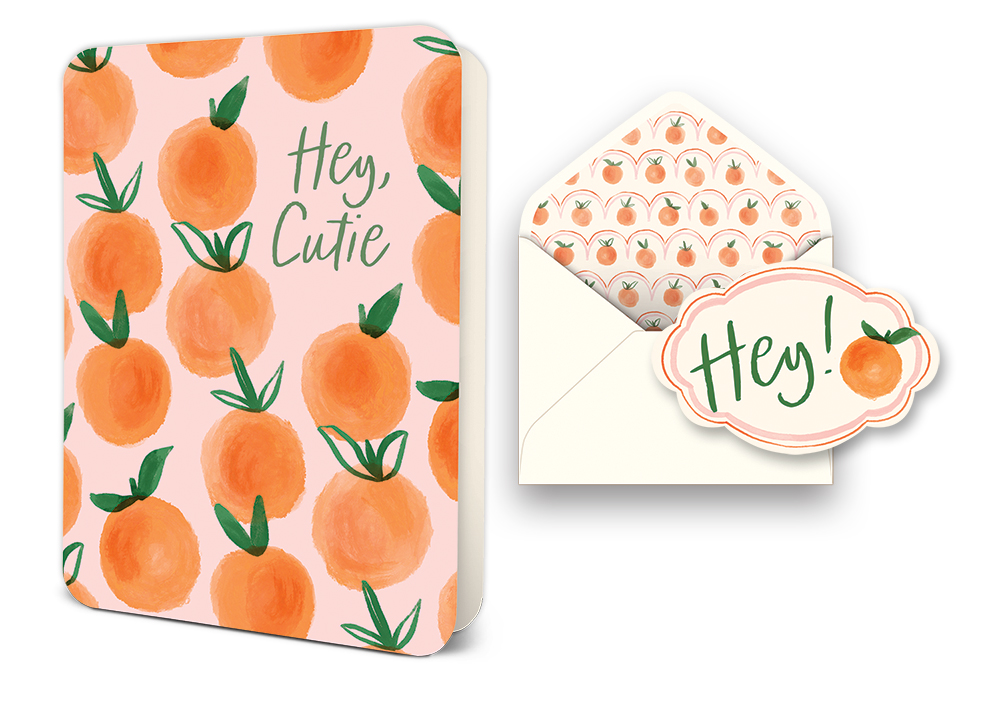 Picture of Hey, Cutie Deluxe Greeting Card