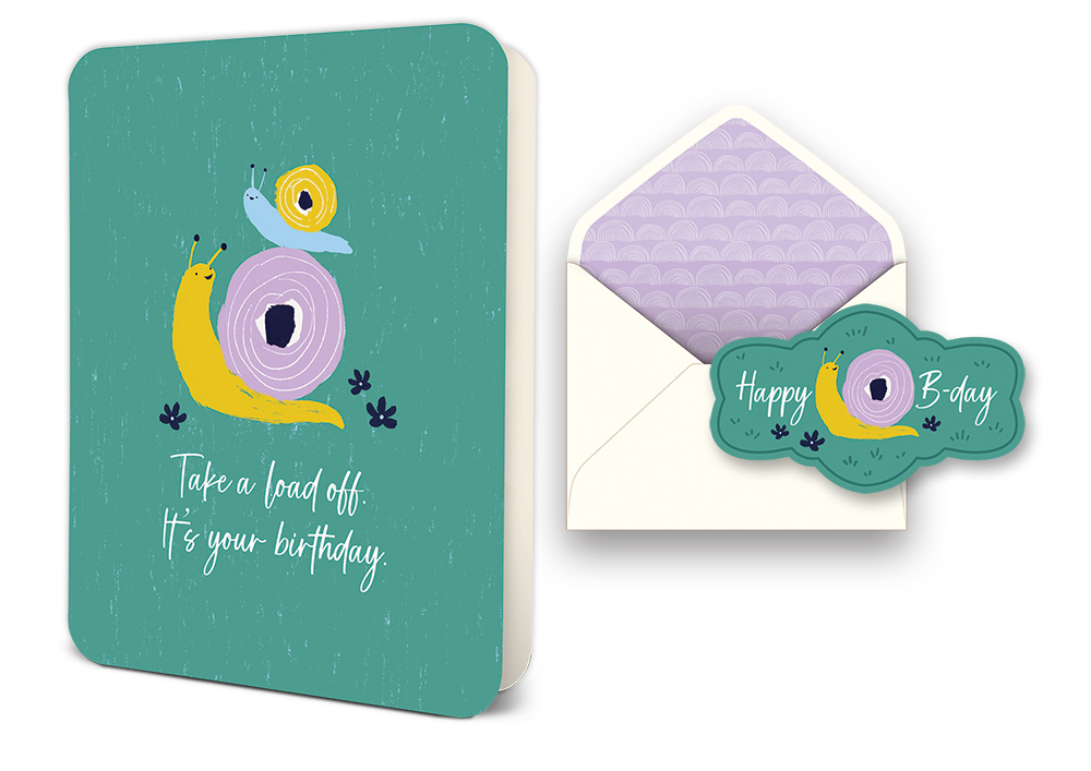Picture of Take a Load Off Deluxe Greeting Card