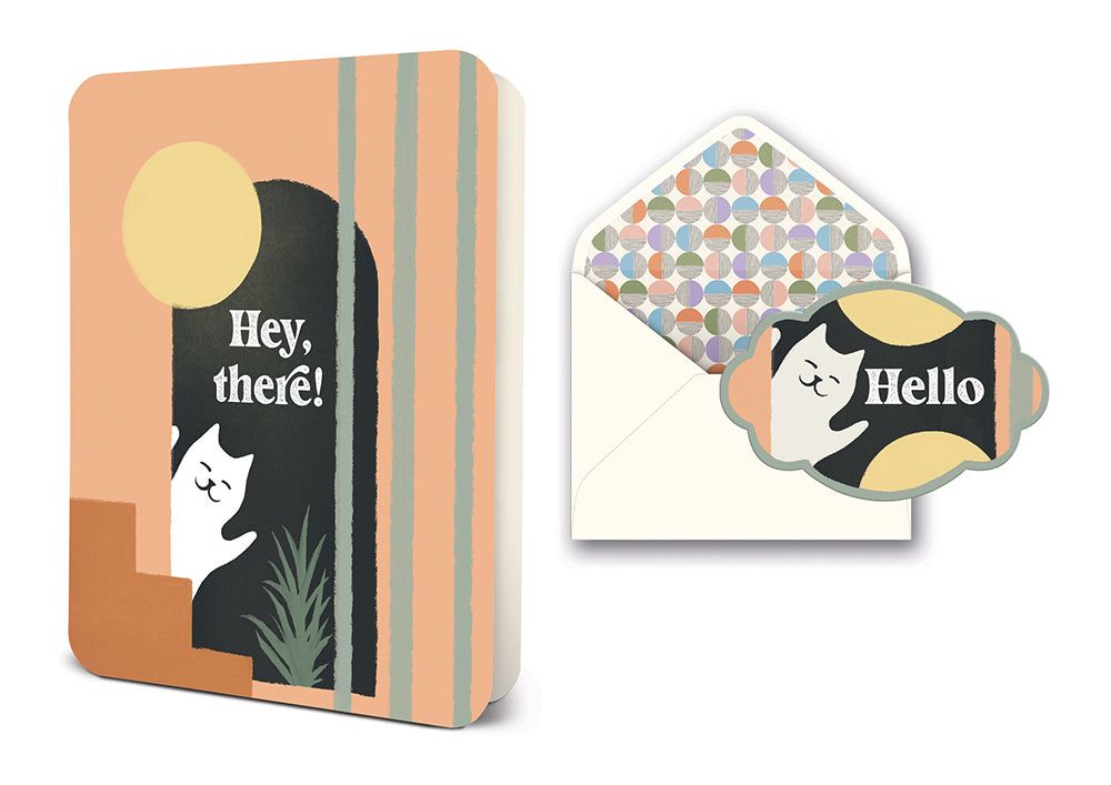 Picture of Hey, There! Deluxe Greeting Card