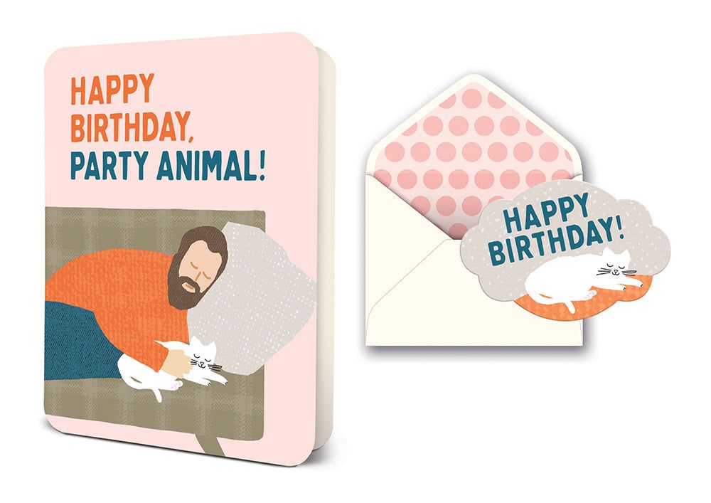 Picture of HB Party Animal Deluxe Greeting Card