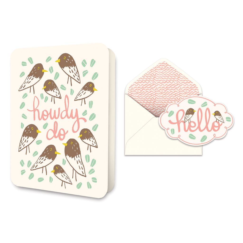 Picture of Howdy Deluxe Greeting Card