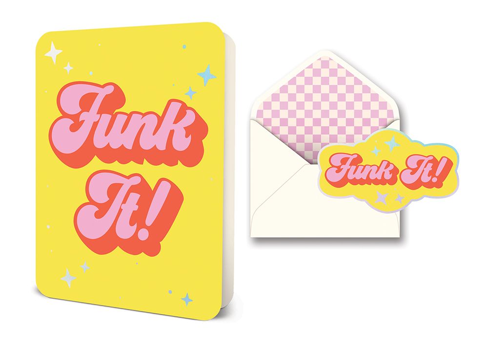 Picture of Funk It! Deluxe Greeting Card