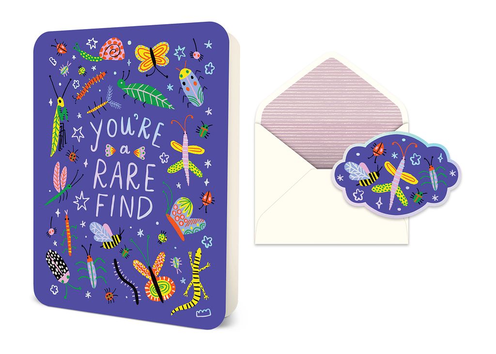 Picture of You're a Rare Find Deluxe Greeting Card