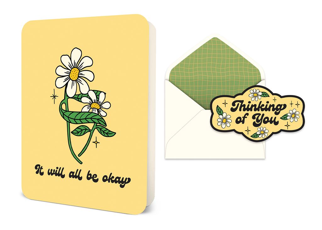 Picture of It Will All Be Okay Deluxe Greeting Card