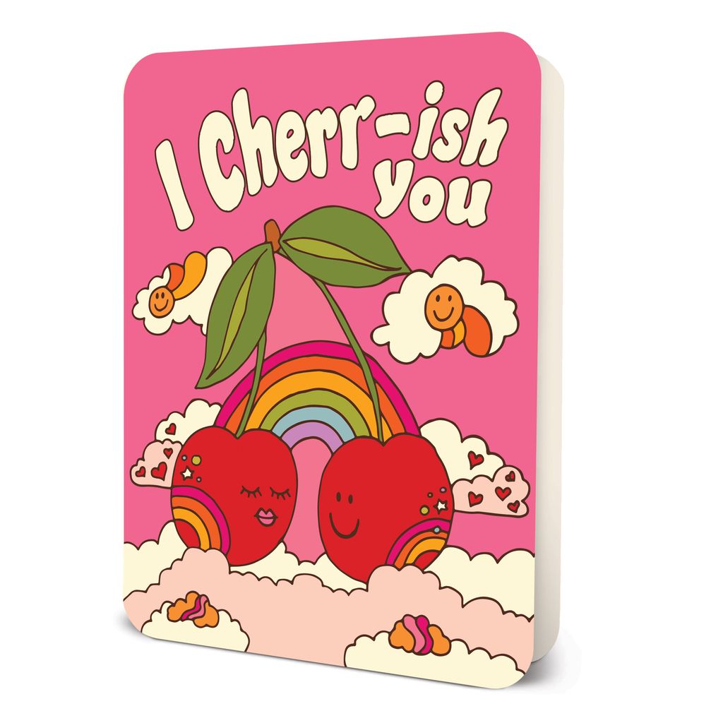 Picture of I Cherr-ish You Deluxe Greeting Card