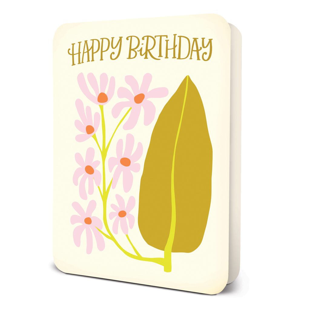 Picture of Birthday in Bloom Deluxe Greeting Card