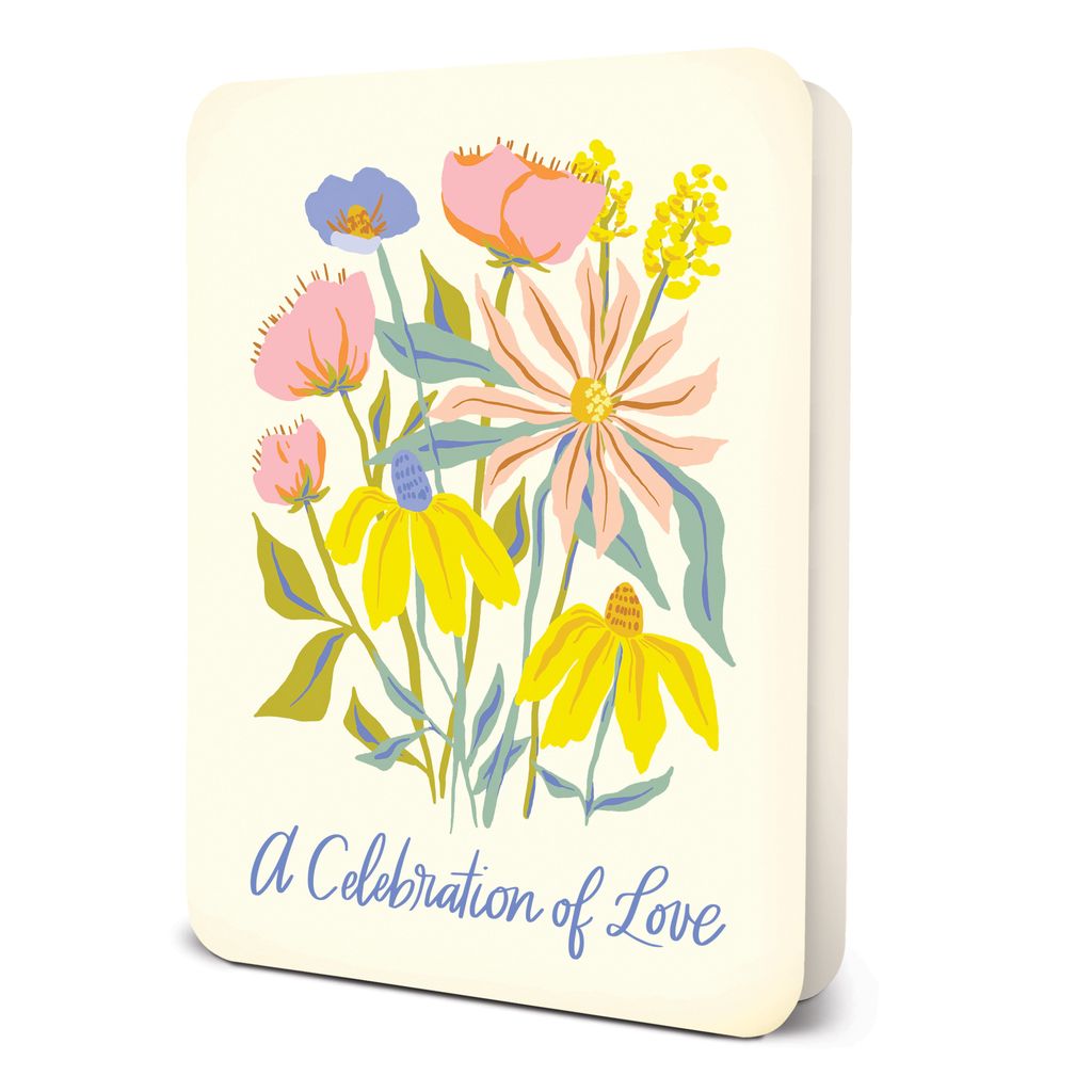 Picture of A Celebration of Love Deluxe Greeting Card