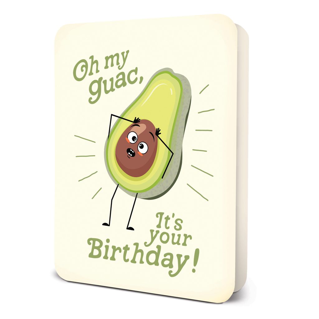 Picture of Oh, My Guac Birthday Deluxe Greeting Card